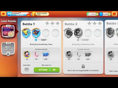 Lunar Bugs: Looney Lunars - Lunar Petunia, Acts 1&2 | Looney Tunes: World of Mayhem