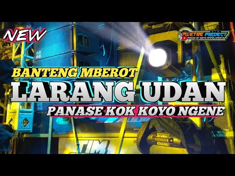 DJ LARANG UDAN-PANASE KOK KOYO NGENE X MELODY GUBUK ASMORO(BANTENG MBEROT)‼️VIRAL