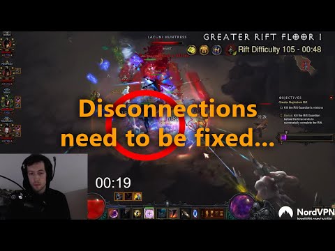Why does it take 1min to disconnect from the Game on Hardcore? (Diablo 3)