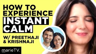 Manage Your Stress with Krishnaji &amp; Preethaji’s Four Sacred Secrets