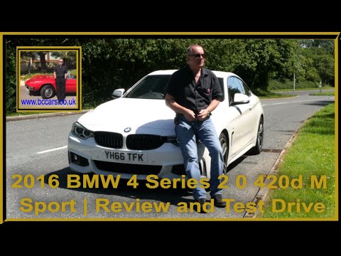 2016 BMW 4 Series 2 0 420d M Sport YH66TFK | Review and Test Drive