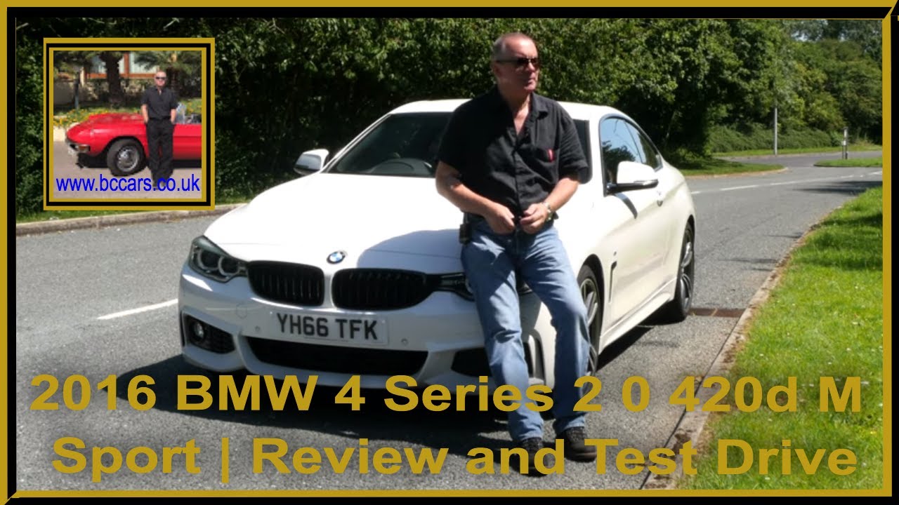 2016 BMW 4 Series 2 0 420d M Sport YH66TFK | Review and ...