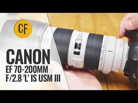 The last great Canon EF lens? 70-200 f/2.8 'L' IS USM III lens review