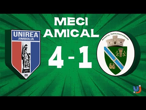 AFC Unirea Jimbolia - AS Avantul Topolovatu Mare (4-1), Meci Amical, 30.07.22, 4K60FPS