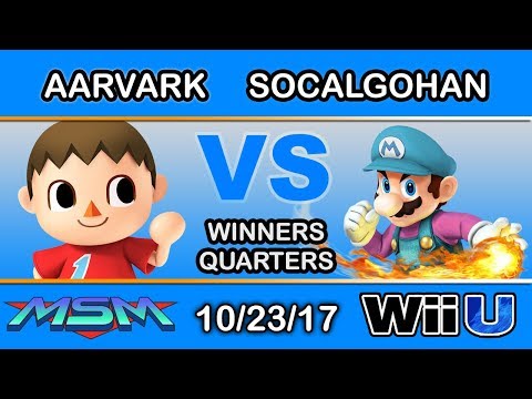MSM 119 - BSD | Aarvark (Lucina, Villager) Vs. NXT+7 | SocalGohan (Mario) - Winners Quarters