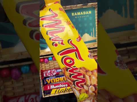 Eid Mubarak 😍 Chocolate Gift Box ASMR With Nestle Kitkat Aero Yorkie #asmr #ramadan #eid