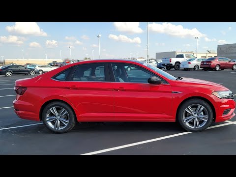 2021 VW Jetta 1.4T R-Line 6-speed in Tornado Red