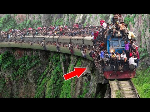 10 Jalur Kereta Api paling Ekstrim  Dan Berbahaya Di Dunia