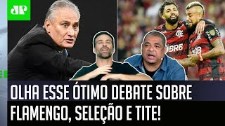‘É sério, eu quero ver o que o Tite vai fazer se no Flamengo…’: Jogão contra São Paulo gera debate
