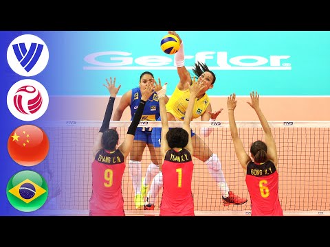 China vs. Brazil - Full Match | Finals | Women's Volleyball World Grand Prix 2017