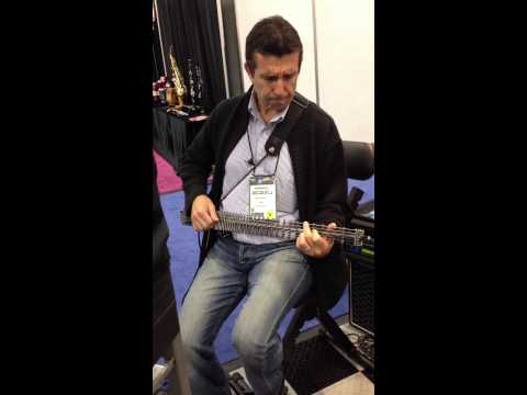 Gittler Guitar - Jamming with Jacques - NAMM 2013  Cameron Morgan & Yonatan Bar Rashi