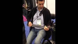 Gittler Guitar - Jamming with Jacques - NAMM 2013  Cameron Morgan & Yonatan Bar Rashi
