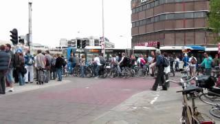 preview picture of video 'Bicycle Rush Hour Utrecht (Netherlands) II'