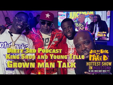 PA King Shoo & Young Tello, fresh out, coming through and chopping it up with Mike D and Sonny Bobo