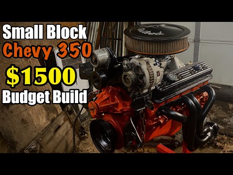 Budget Building a Small Block Chevy 350 for $1,500!