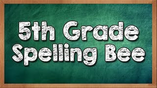 Can You Win a 5th Grade Spelling Bee?