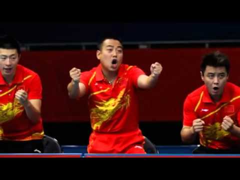 China wins table tennis mens team gold in Olympic Games