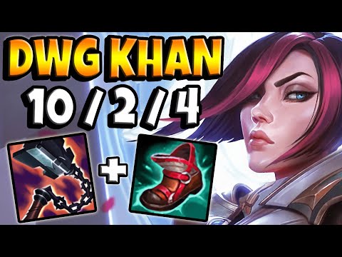 Fiora vs Irelia TOP [ DWG Khan ] Patch 11.18 Ranked Korea ✅