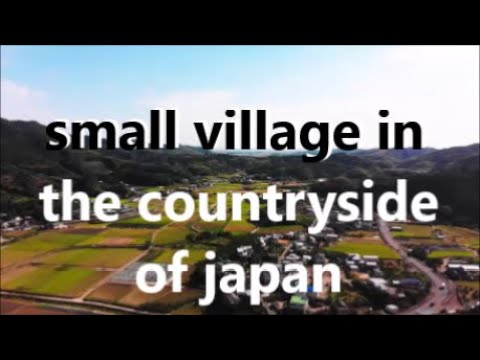 small village in the countryside of japan.    Traditional Japanese House