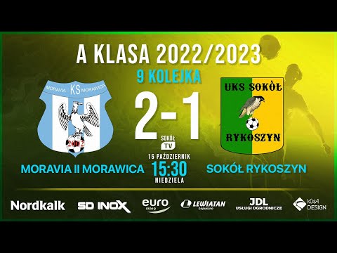 Moravia II Morawica - Sokół Nordkalk Górnik Rykoszyn A klasa kolejka 9 2022/2023
