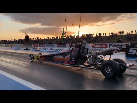 FIA/FIM European Finals Banshee Junior Dragster Eliminations 1 to 3 Santa Pod Raceway 2019