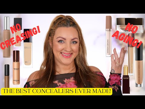 RANKING THE BEST CONCEALERS EVER! Crease Proof, Budge Proof & Forgiving Over 40!