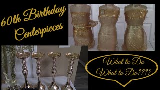 Centerpieces | 60th Birthday Party Decorations