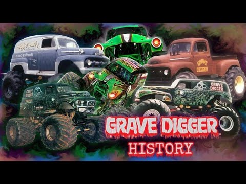 TEAM GRAVE DIGGER - TRUCKS - HISTORY (EVOLUTION)