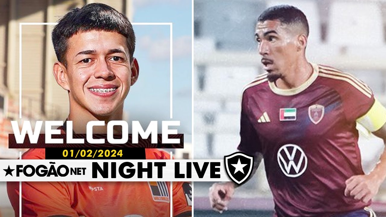 NIGHT LIVE | Botafogo e Allan retomam negociação; Segovinha é emprestado para o RWD Molenbeek