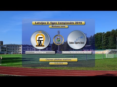 AFA Olaine - Saldus SS/Brocēnu NBJSS (Highlights)