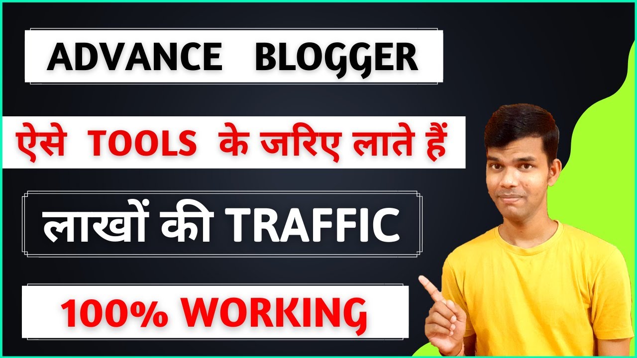 how to get free traffic using Blogging tools 2023