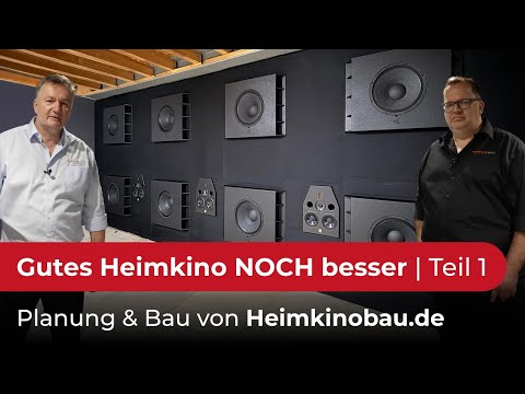 Einzigartig: Dieses Kino wird zum 3. mal umgebaut. 16 x 21" Subwoofer für Trinnov Waveforming