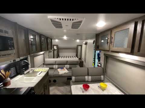 Thumbnail for No slide floorplan w/ DOUBLE OVER DOUBLE BUNKS! Check out the 261BHXL Cruise Lite quick tour. Video