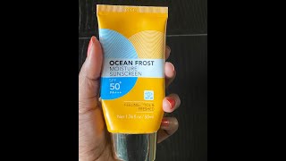 Ocean Frost Moisture Sunscreen from MINISO