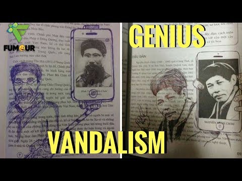 Genius and Creative Acts of Vandalism in Textbooks | Hilarious Acts of Vandalism Video