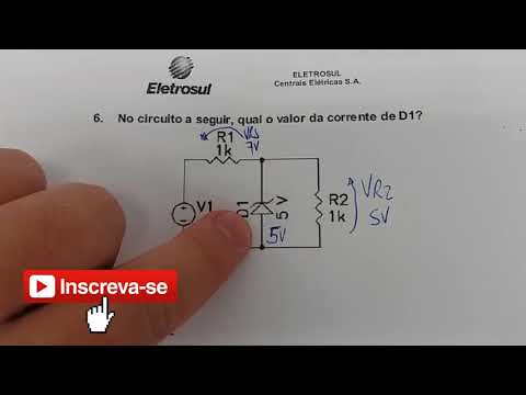 Curso de Eletrônica - Diodo Zener Reversamente Polarizado - Eletrônica Fácil