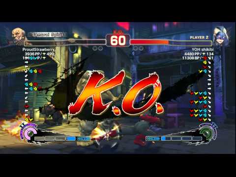USFIV~ Gouken (ProudStrawberry) vs.  Cammy (YOH shikibi) HD