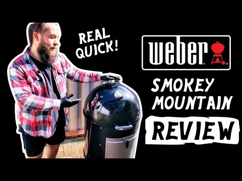 Угольная коптильня Weber Smokey Mountain Cooker 57 см, черный - фото 2 - id-p2633731933