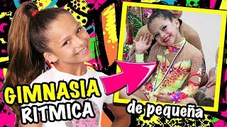 😱 REACCIONANDO a mis COMPETICIONES de 🤸‍♀️ GIMNASIA RÍTMICA de PEQUEÑA