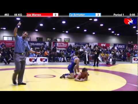 2011 U.S. Open FRI GR 66 KG: Joe Warren vs. Cp Schlatter Semifinal