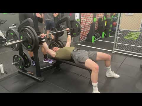 90kg x 16 bench press PR @80kg!