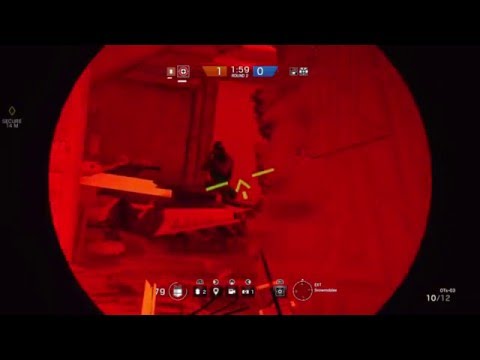 Rainbow Six Siege: Glaz Sniping