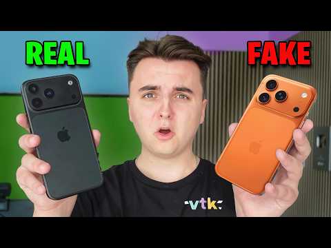 Koupil jsem Fake iPhone 17 Pro a Porovnal s Originálem! (fail)