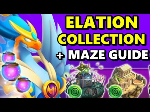 New ELATION DRAGON Collection + Maze Event Guide! Elation Crystal Collecting Begins! - DC #123