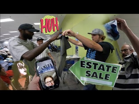 Crazy Estate Sale And Thrift Store Finds! Band Tees, Designer and More!