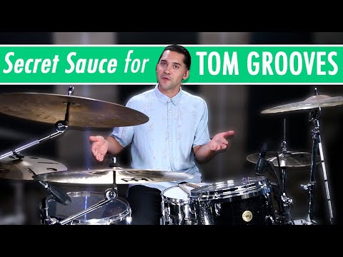 4 Steps to Better Tom Grooves - Drum Lesson