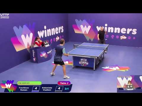 WINners CUP table 2  19.11  Tveritinov Roman - Kolomiets Vladimir  13:30