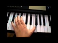 Yoochun - Love bye love - piano tutorial 