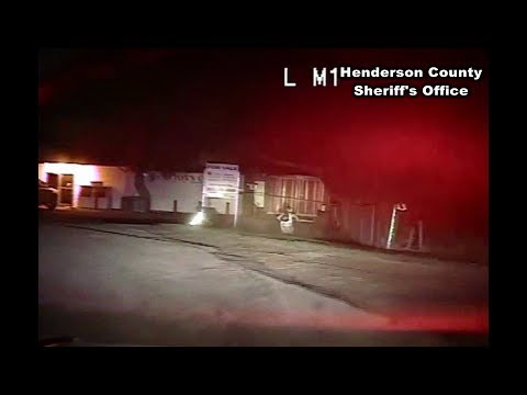 Dash cam video of Henderson Co. chase, deputy shooting