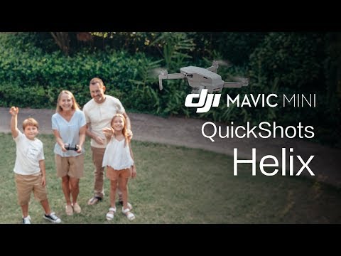 Mavic Mini | How To Perform A "Helix" QuickShot